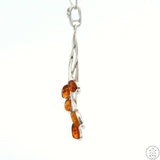 Sterling Silver Pendant with Baltic Amber