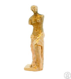 Vintage 14k Yellow Gold Venus De Milo Pendant Aphrodite Statue Heavy