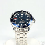 Vintage Omega Seamaster 300M Diver Watch Automatic Blue Wave 168.1623 James Bond