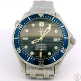 Vintage Omega Seamaster 300M Diver Watch Automatic Blue Wave 168.1623 James Bond