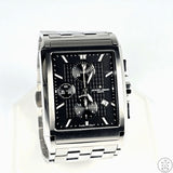 Jacques Lemans Automatic Watch G187 Large Rectangle Sapphire Crystal Box Geneve