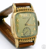 1947 Hamilton 27 mm 10k GF Watch 987A 17 Jewel Mechanical Runs Vintage Dodson