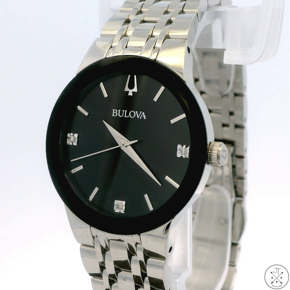 Bulova 30 mm 96P200 Watch 7.75 Inch Water Resistant with tags