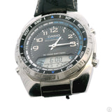 Casio Fishing Gear Watch AMW-700 MoonPhase Timer Alarm Dual Time Light 8.5in