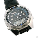 Casio Fishing Gear Watch AMW-700 MoonPhase Timer Alarm Dual Time Light 8.5in