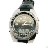 Casio Fishing Gear Watch AMW-700 MoonPhase Timer Alarm Dual Time Light 8.5in