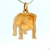 Vintage 14k Yellow Gold Rare James Avery Bulldog Charm Retired Pendant