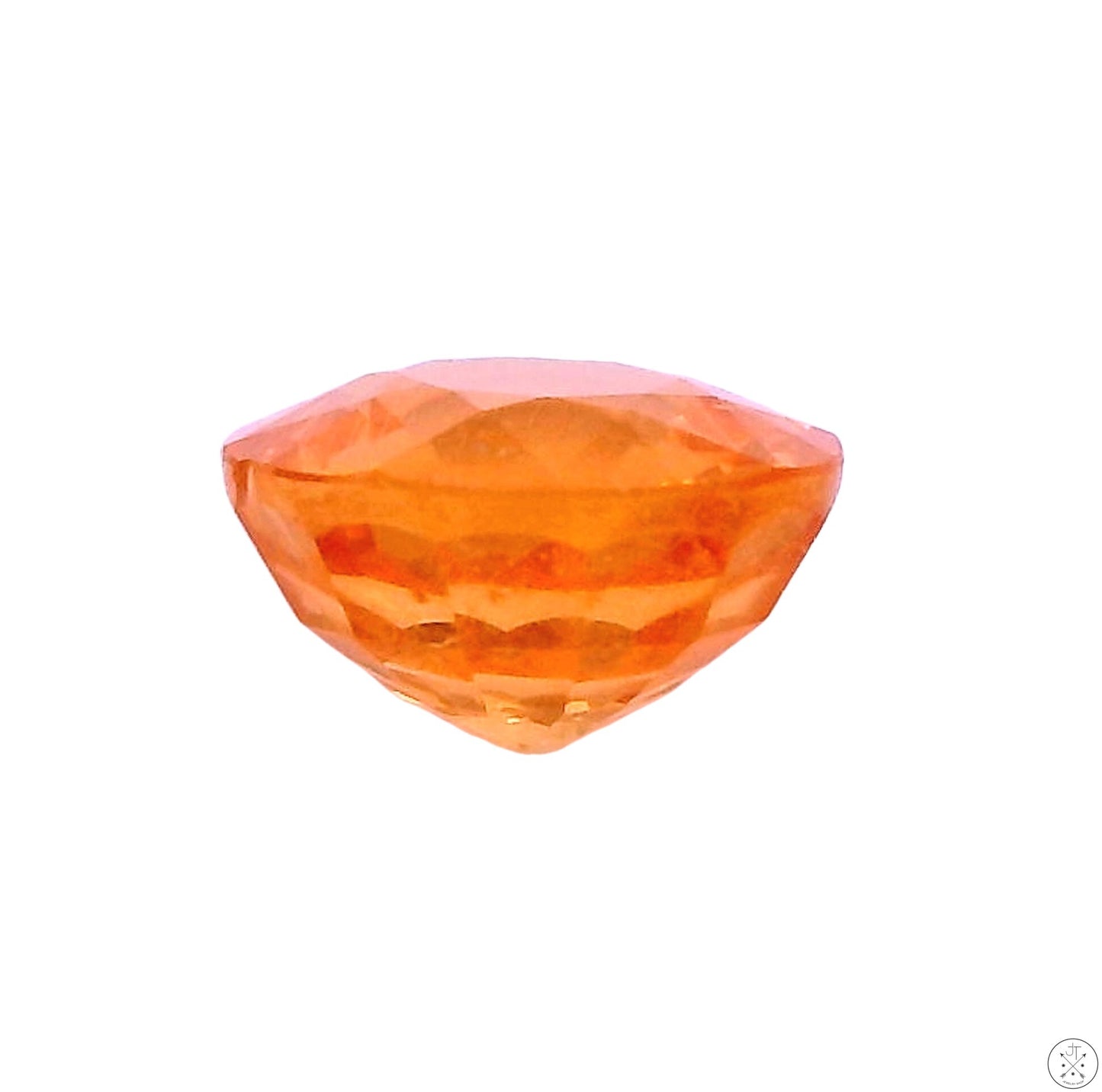 1.25 Carat Natural Spessartine Garnet 6 mm Round Faceted Gemstone