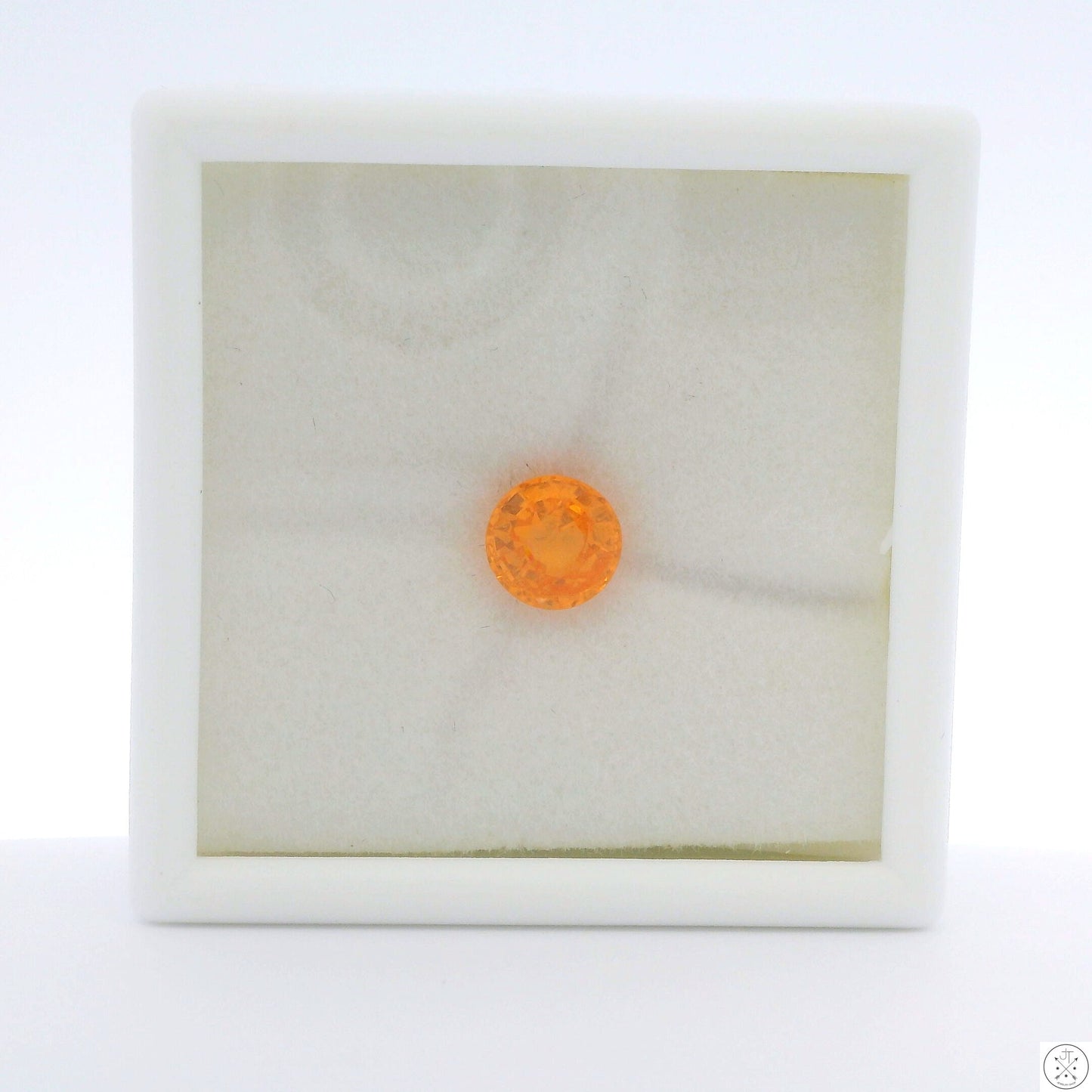 1.25 Carat Natural Spessartine Garnet 6 mm Round Faceted Gemstone