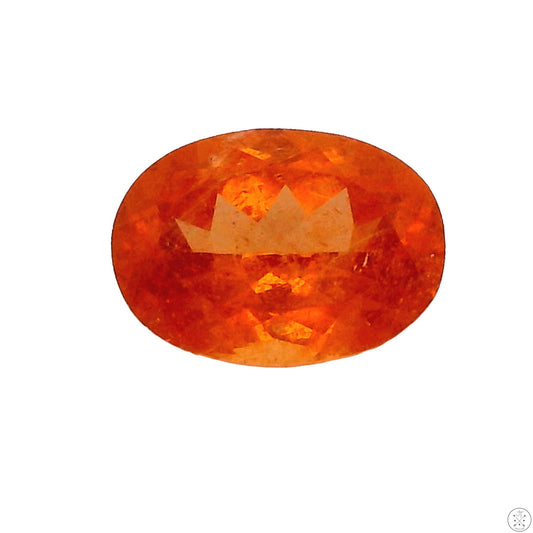 1.00 Carat Natural Spessartine Garnet 7 x 5 mm Oval Faceted Gemstone