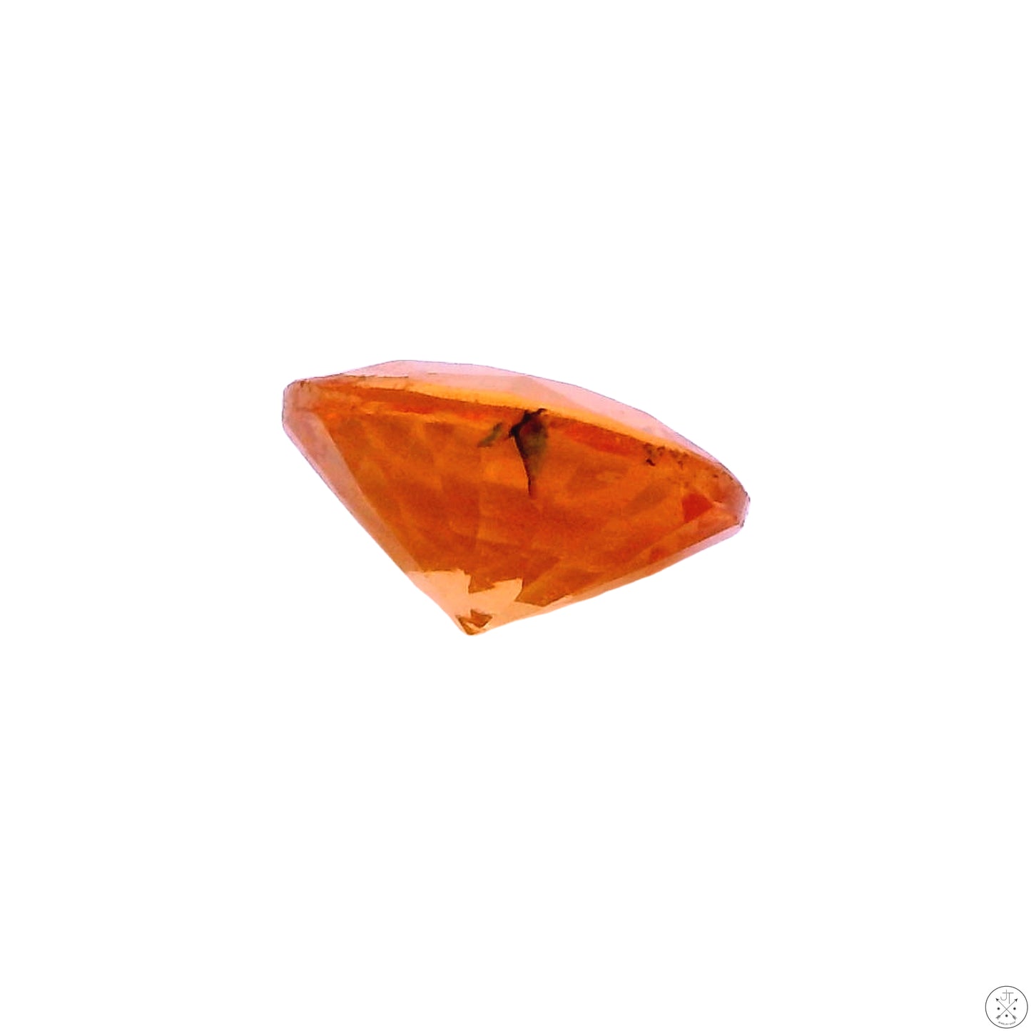0.70 Carat Natural Spessartine Garnet 5.5 mm Round Faceted Gemstone