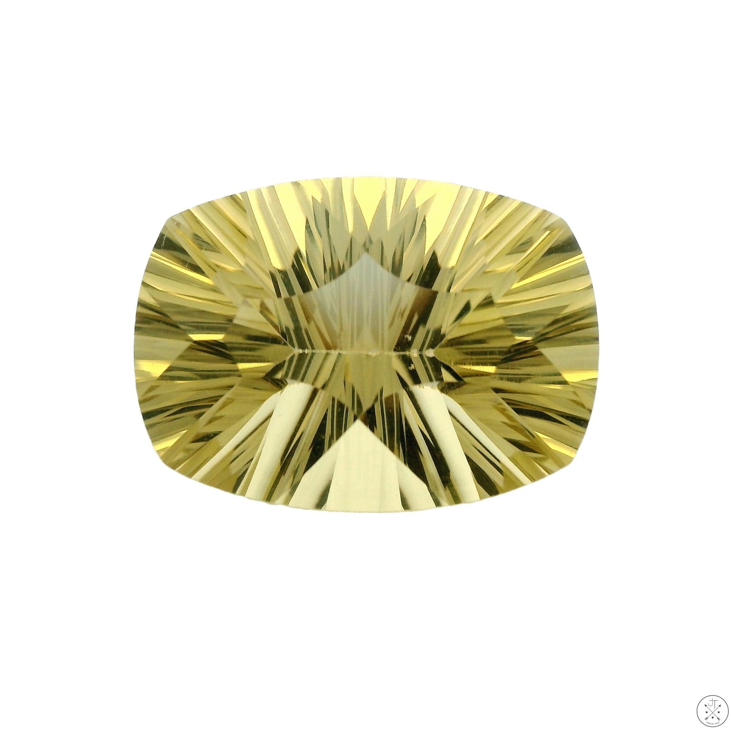 11.67 Carat Natural Lemon Quartz 18 x 13 Modified Oval Cut Gemstone Brazil