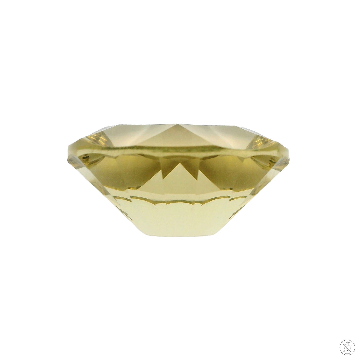 11.67 Carat Natural Lemon Quartz 18 x 13 Modified Oval Cut Gemstone Brazil