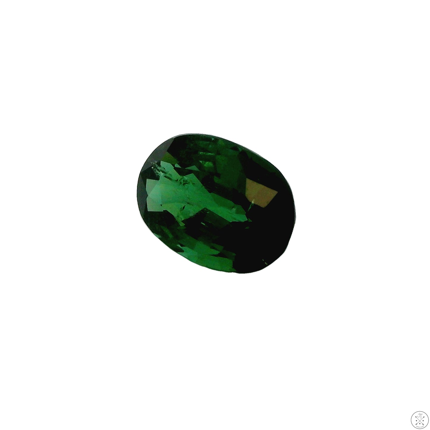 .85 Carat Natural Tsavorite Garnet 7 x 5 mm Oval Faceted Gemstone Loose