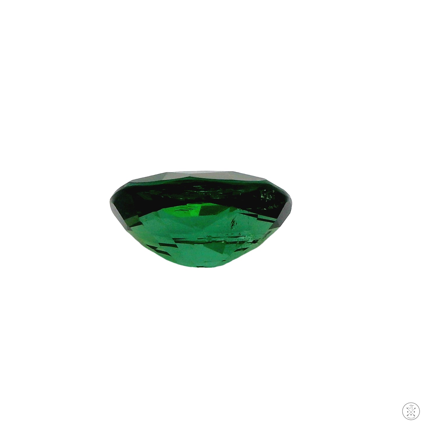 .85 Carat Natural Tsavorite Garnet 7 x 5 mm Oval Faceted Gemstone Loose