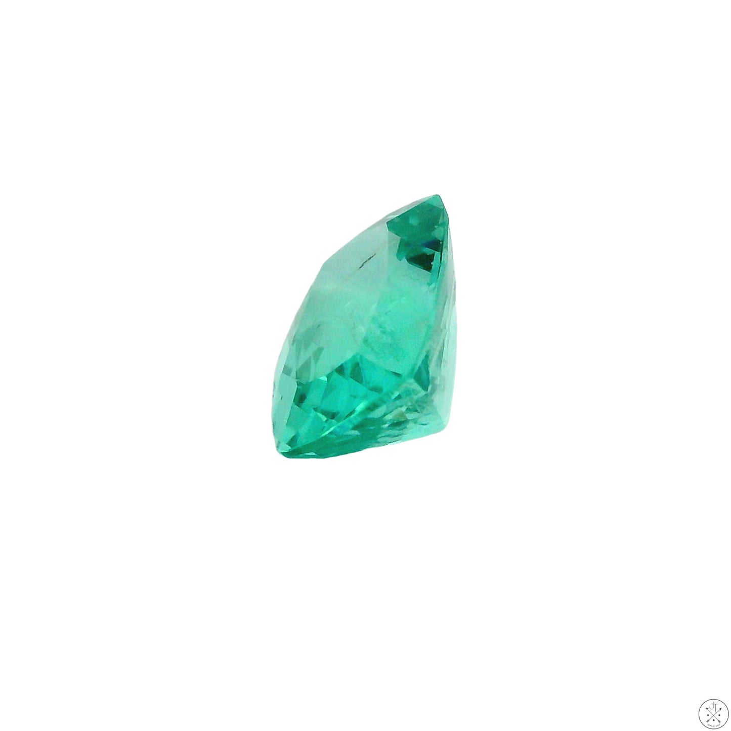 1.42 Carat Natural Apatite 8 x 6 Fancy Emerald Cut Faceted Gemstone Loose Brazil