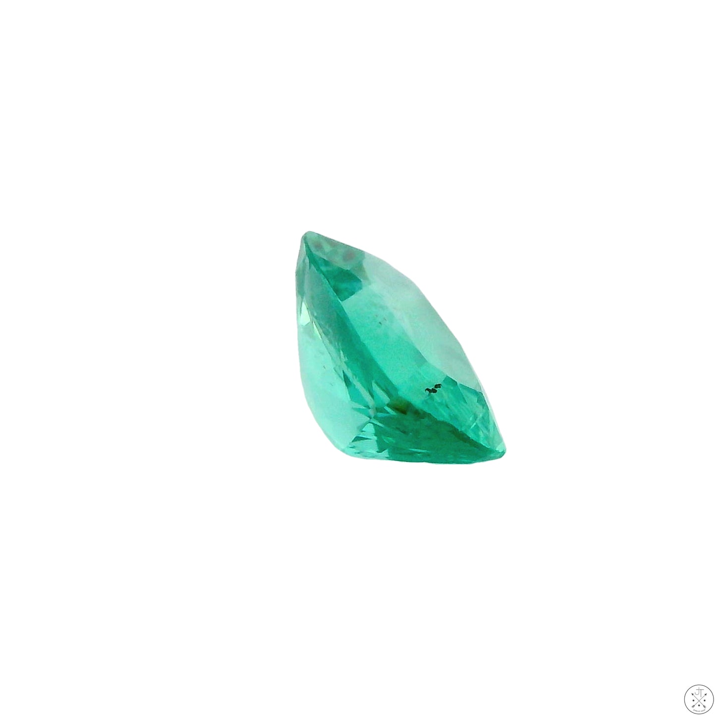 1.42 Carat Natural Apatite 8 x 6 Fancy Emerald Cut Faceted Gemstone Loose Brazil
