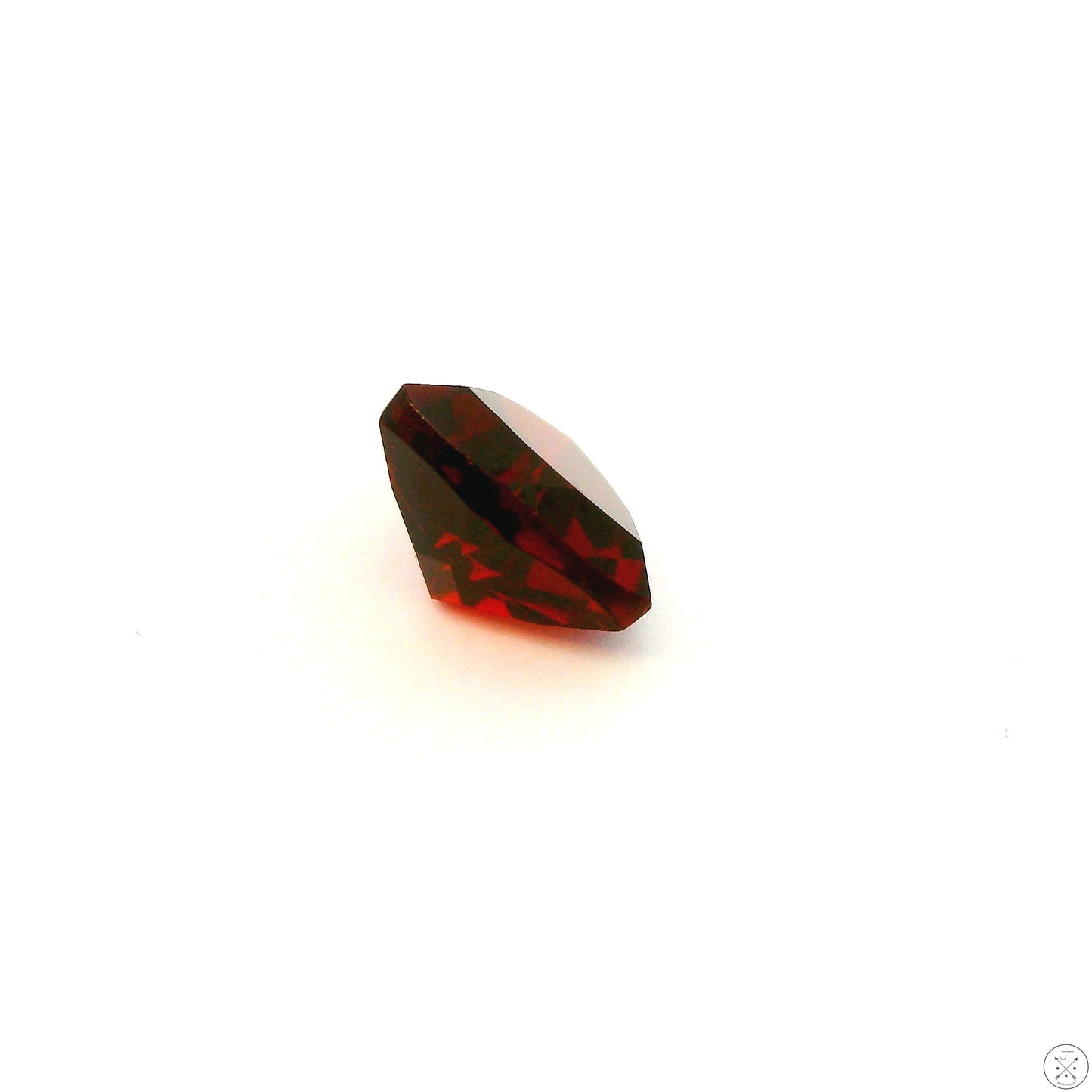 1.70 Carat Natural Almandine Garnet 7.2 mm Trillion Faceted Gemstone Loose Africa