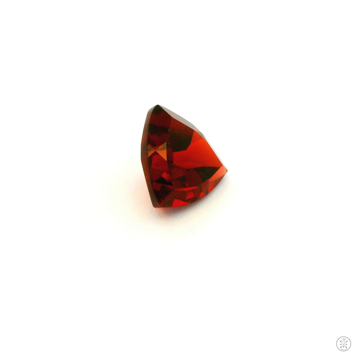 1.70 Carat Natural Almandine Garnet 7.2 mm Trillion Faceted Gemstone Loose Africa