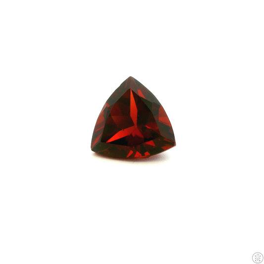 1.56 Carat Natural Almandine Garnet 7.1 mm Trillion Faceted Gemstone Loose Africa