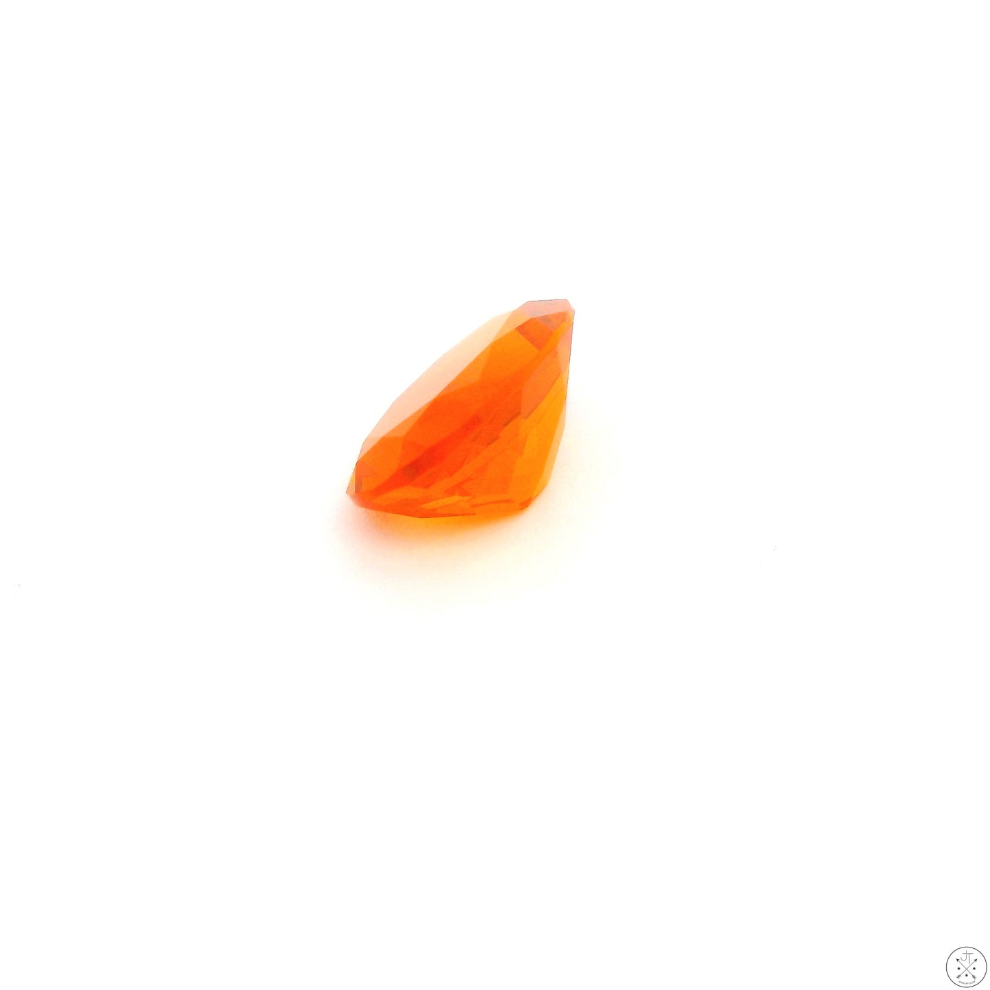 1.15 Carat Orange Fire Opal 9 x 7 mm Oval Natural Gemstone Loose