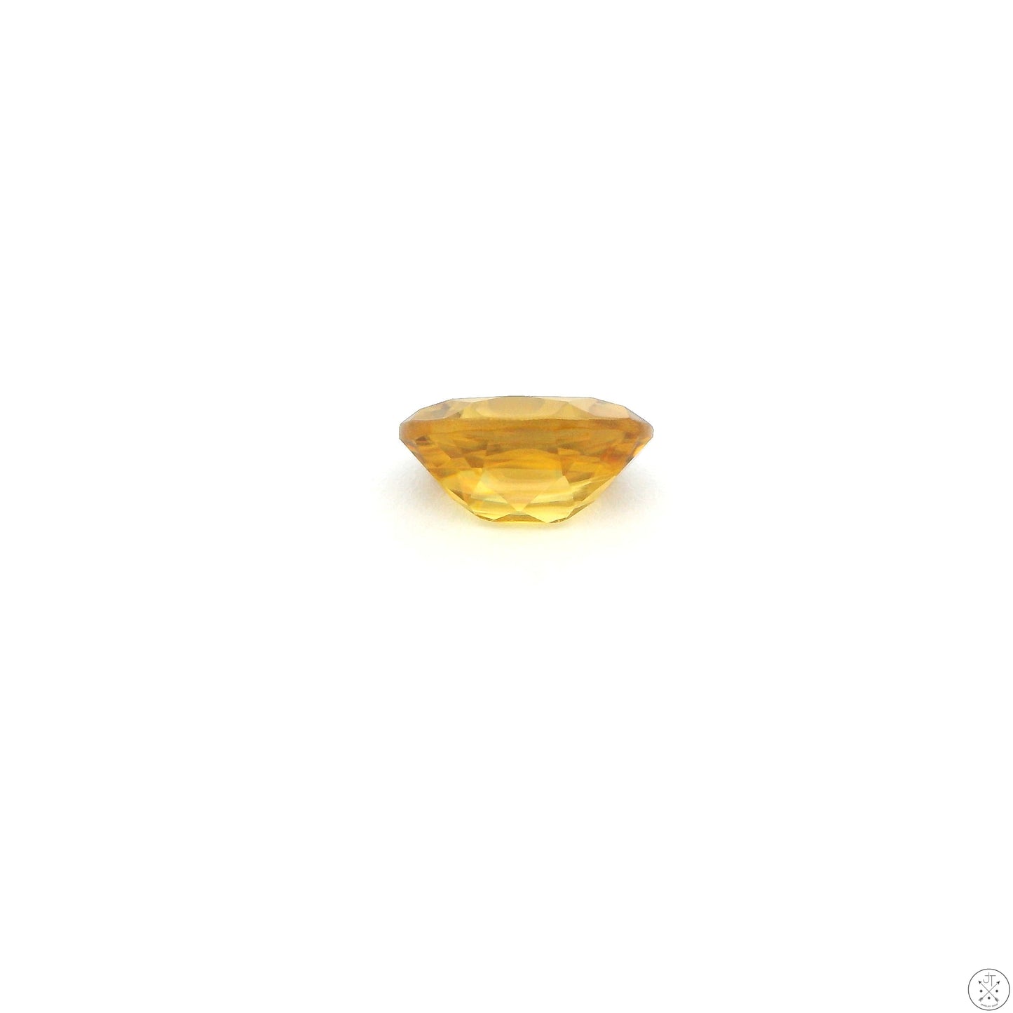 .92 Carat Yellow Sphene 7 x 5 mm Oval Natural Gemstone Loose