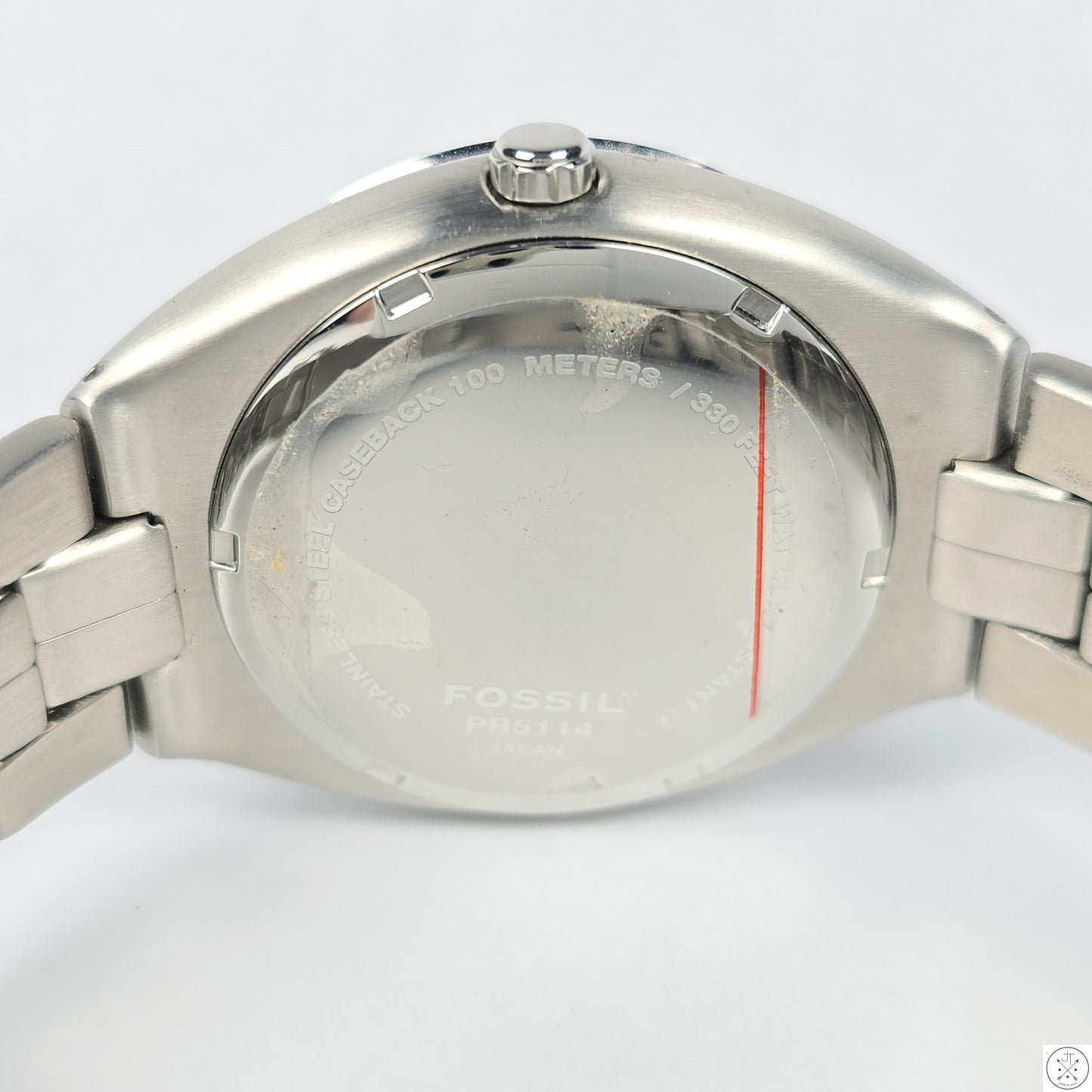 Fossil 40 mm Watch Quartz Box & Manual Williams Energy Dial New Battery 8 in