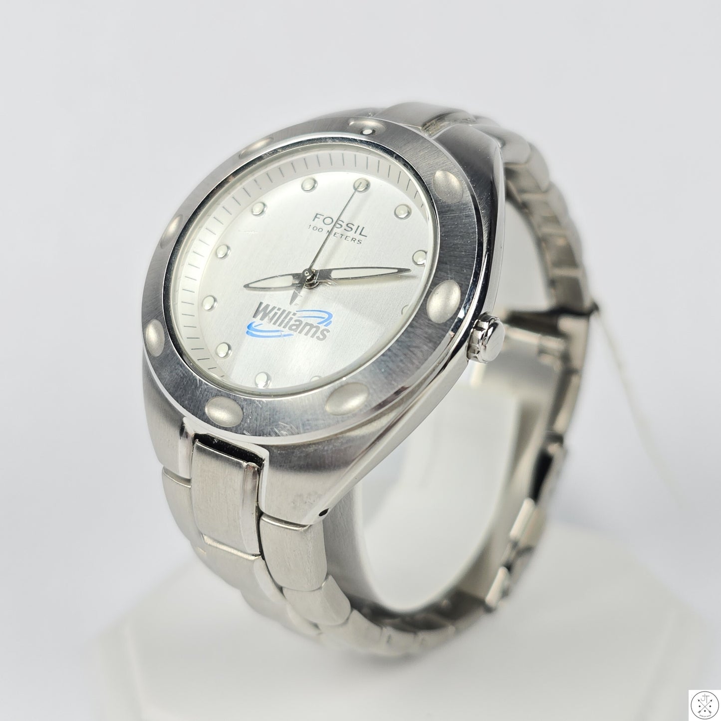 Fossil 40 mm Watch Quartz Box & Manual Williams Energy Dial New Battery 8 in