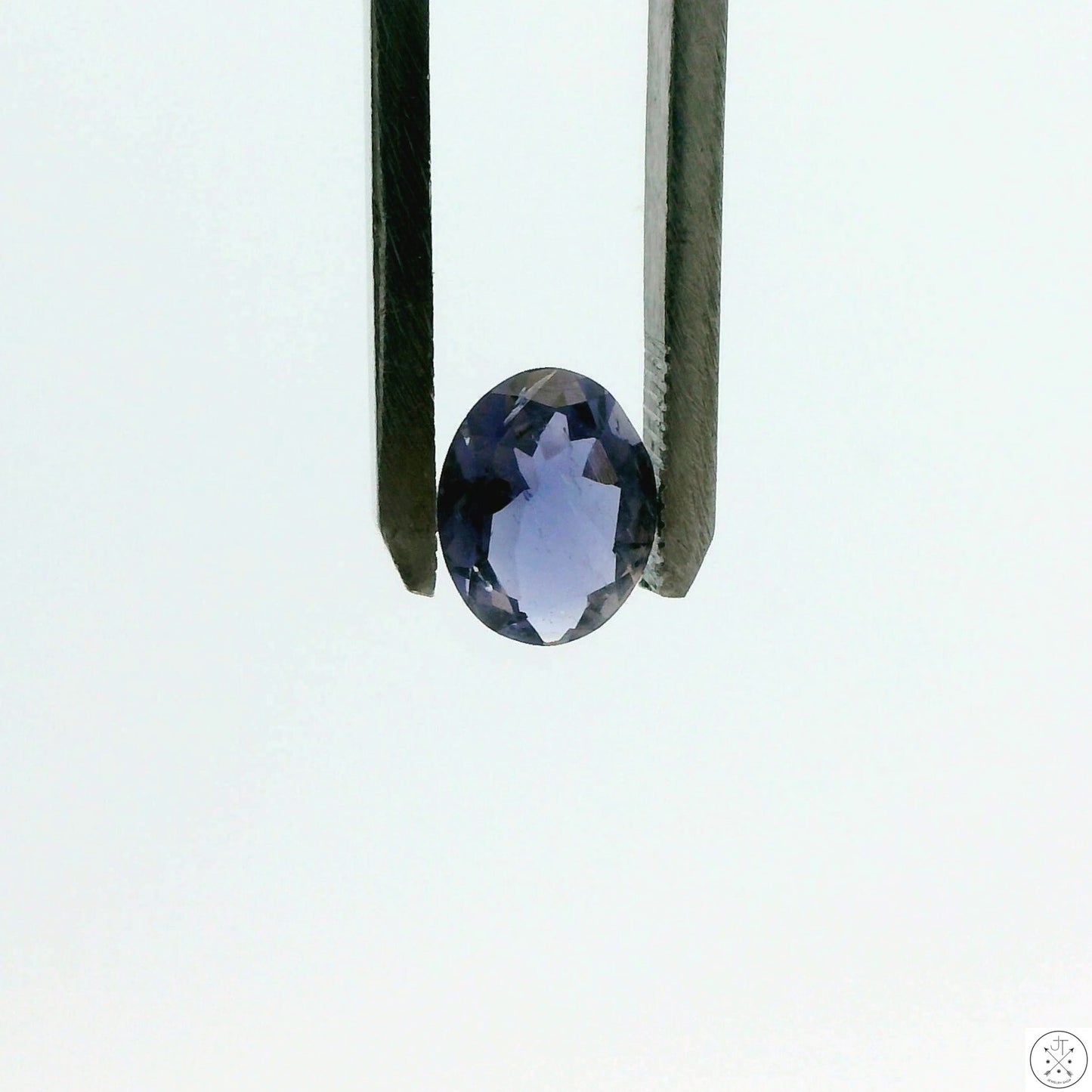 1.14 Carat Natural Iolite 9 x 7 mm Oval Cut Faceted Gemstone Loose
