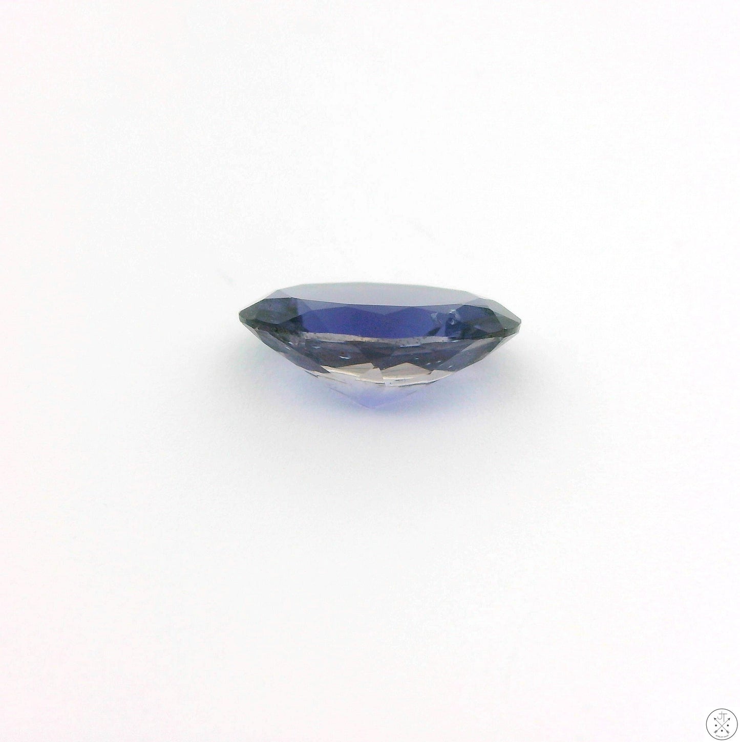 1.14 Carat Natural Iolite 9 x 7 mm Oval Cut Faceted Gemstone Loose