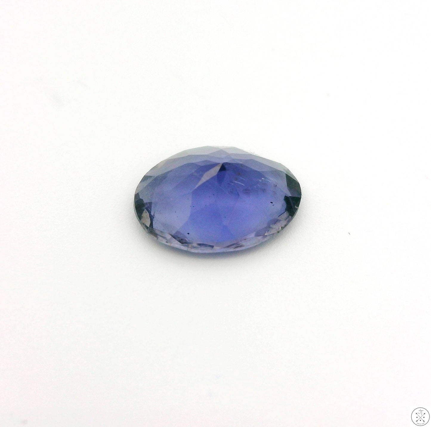 1.14 Carat Natural Iolite 9 x 7 mm Oval Cut Faceted Gemstone Loose