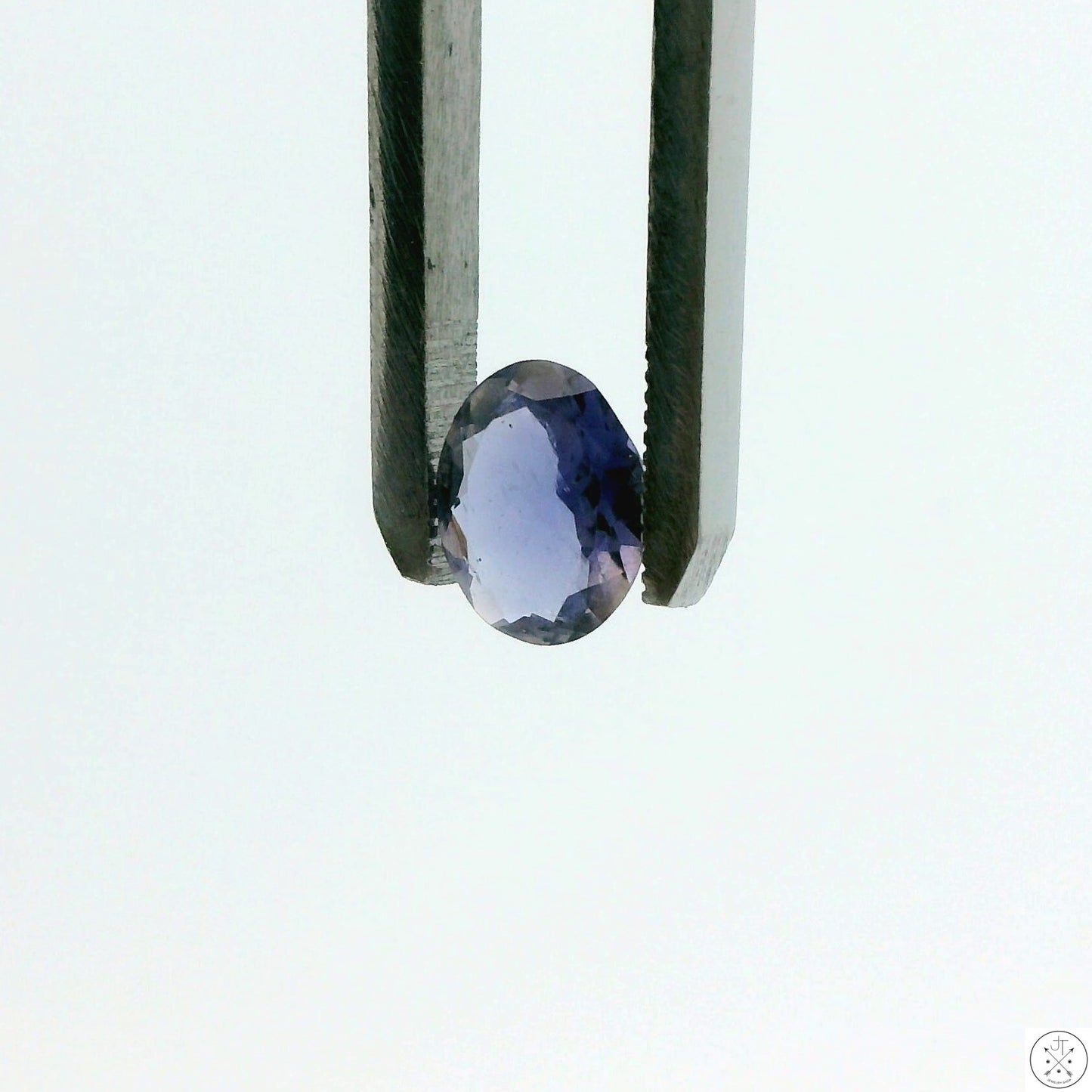1.14 Carat Natural Iolite 9 x 7 mm Oval Cut Faceted Gemstone Loose