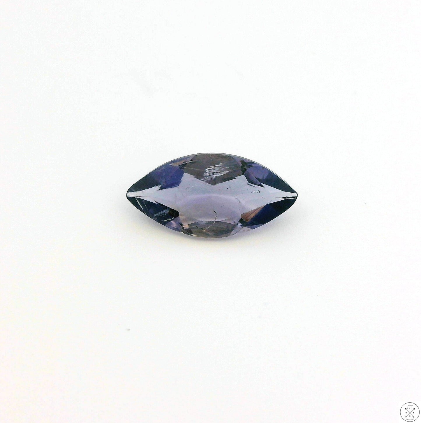 1.25 Carat Natural Iolite 12 x 6 mm Marquise Cut Faceted Gemstone Loose