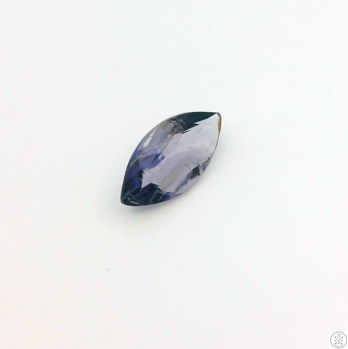 1.25 Carat Natural Iolite 12 x 6 mm Marquise Cut Faceted Gemstone Loose