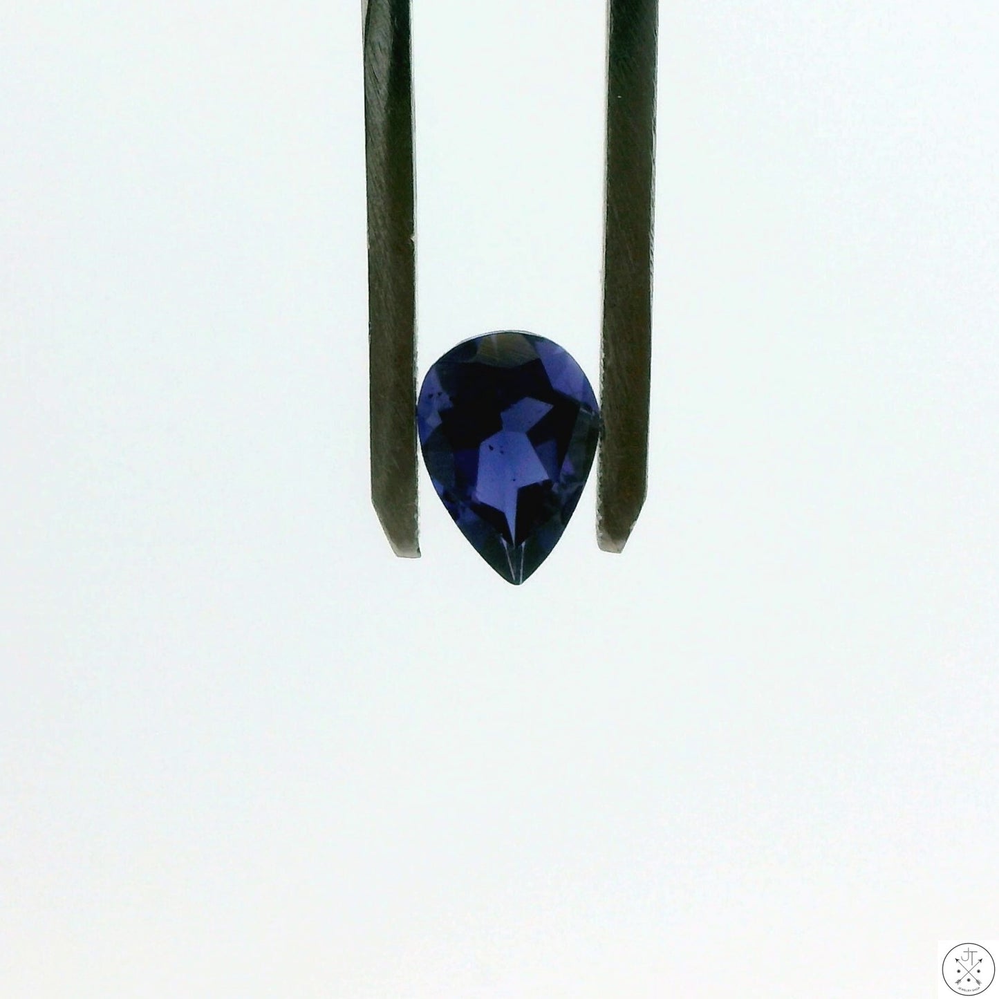 1.58 Carat Natural Iolite 12 x 6 mm Pear Cut Faceted Gemstone Loose