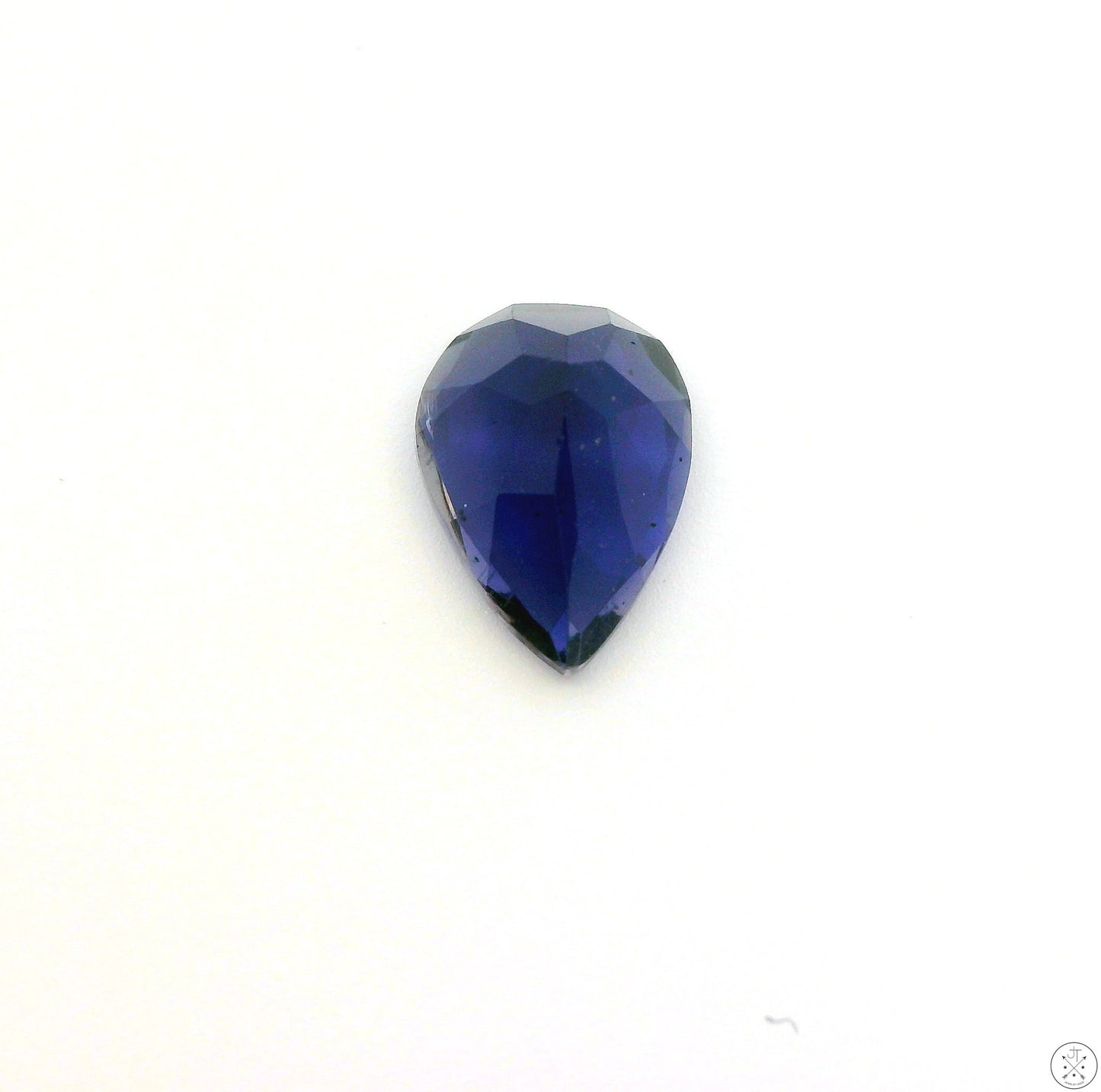 1.58 Carat Natural Iolite 12 x 6 mm Pear Cut Faceted Gemstone Loose