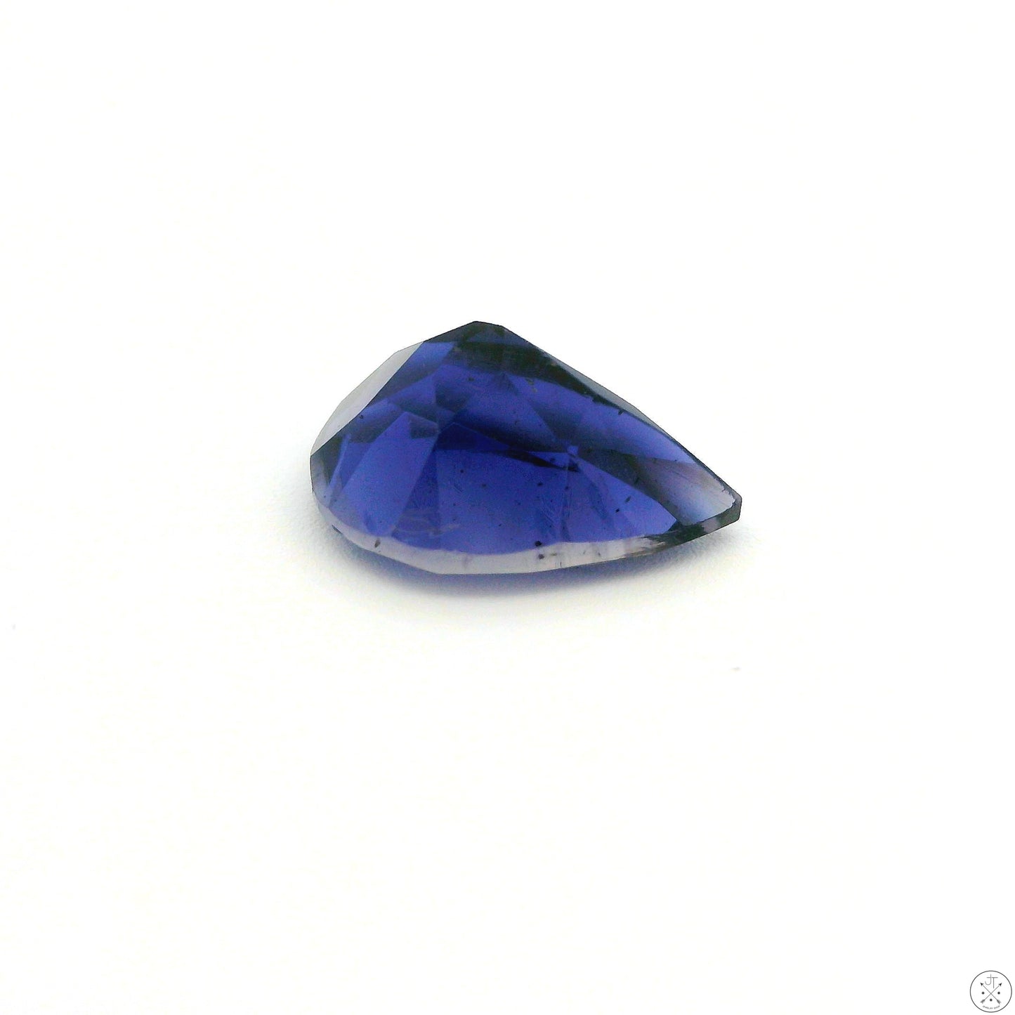 1.58 Carat Natural Iolite 12 x 6 mm Pear Cut Faceted Gemstone Loose