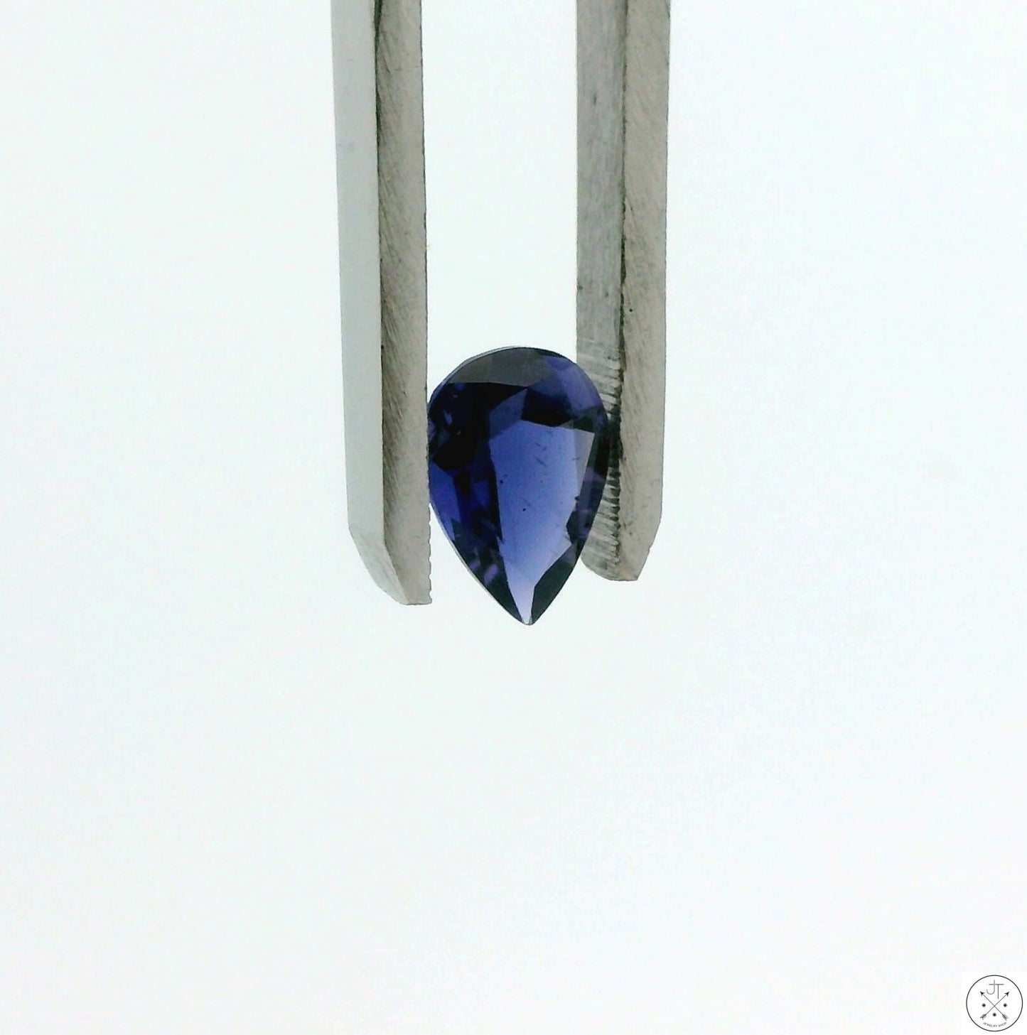 1.58 Carat Natural Iolite 12 x 6 mm Pear Cut Faceted Gemstone Loose