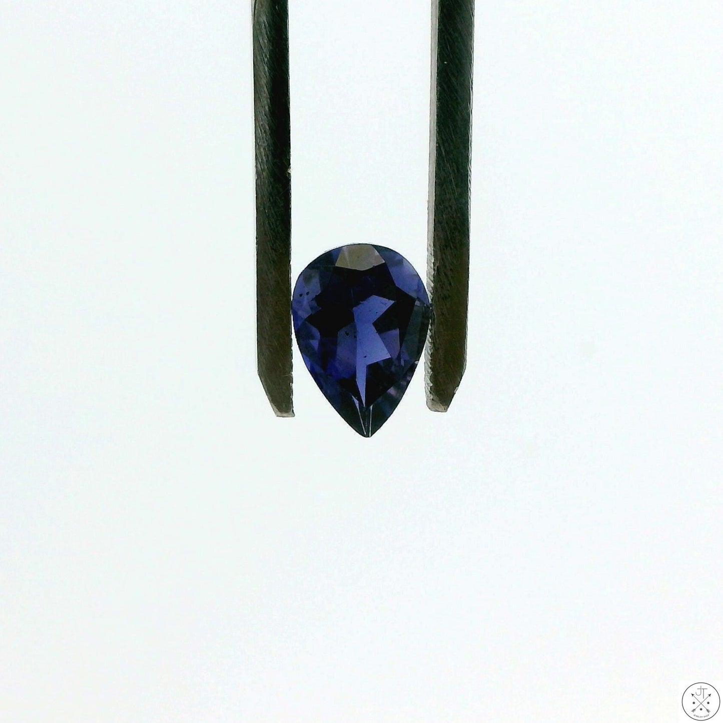 1.58 Carat Natural Iolite 12 x 6 mm Pear Cut Faceted Gemstone Loose