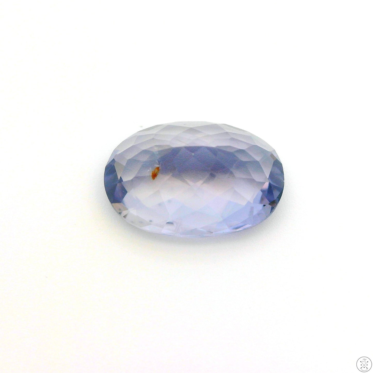 5.00 Carat Natural Iolite 14 x 10 mm Oval Cut Faceted Gemstone Loose Checkerboard