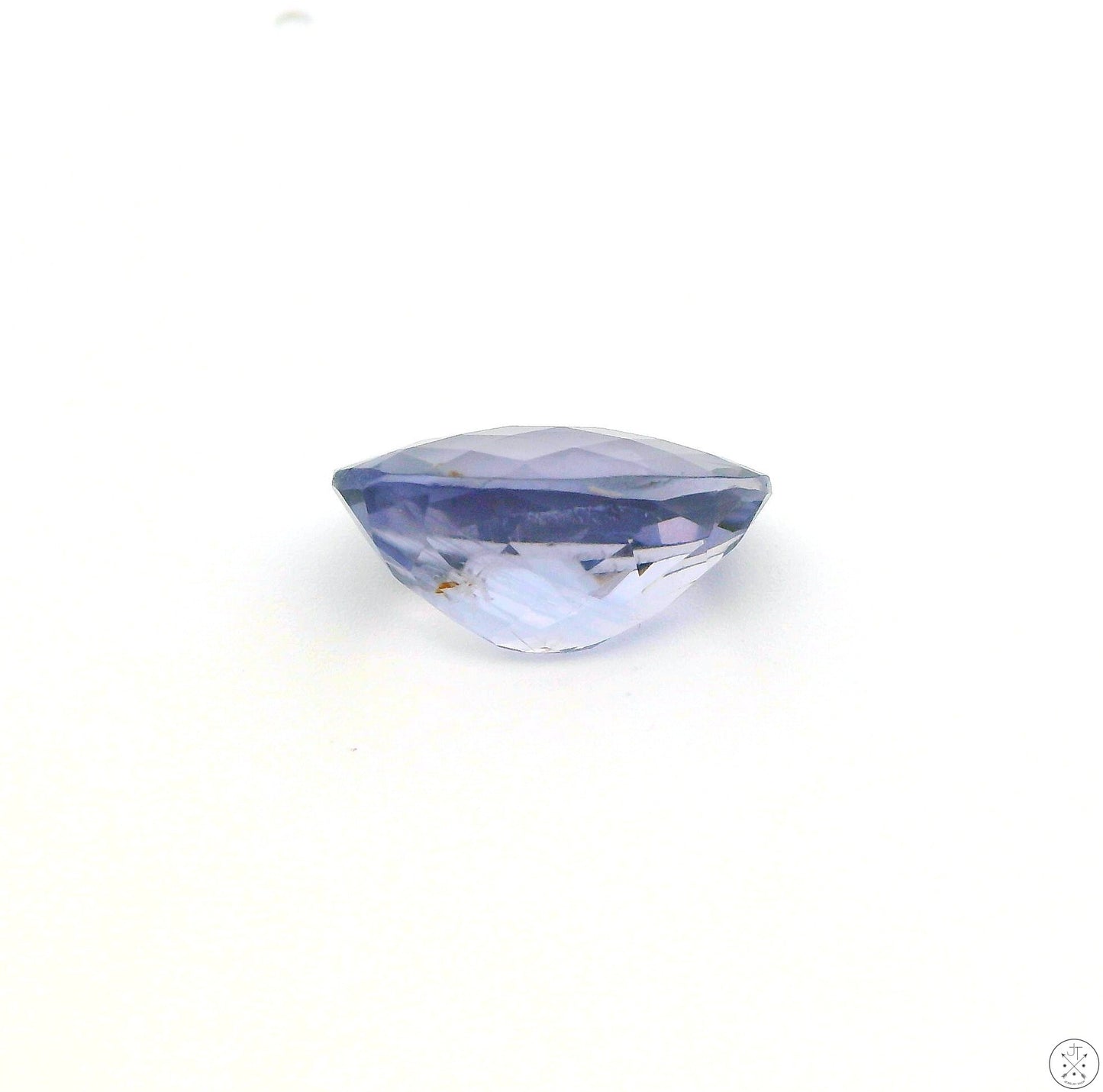 5.00 Carat Natural Iolite 14 x 10 mm Oval Cut Faceted Gemstone Loose Checkerboard