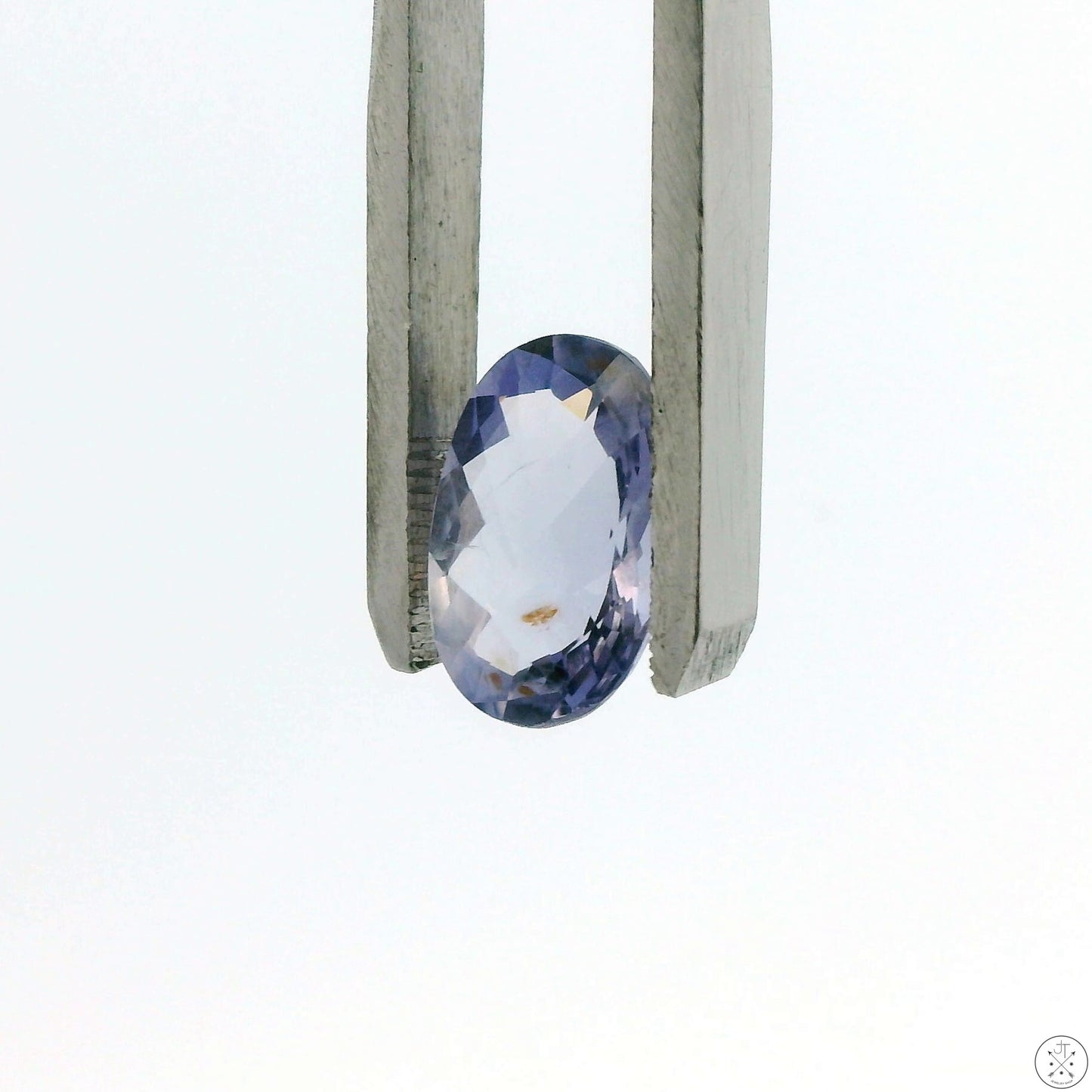 5.00 Carat Natural Iolite 14 x 10 mm Oval Cut Faceted Gemstone Loose Checkerboard