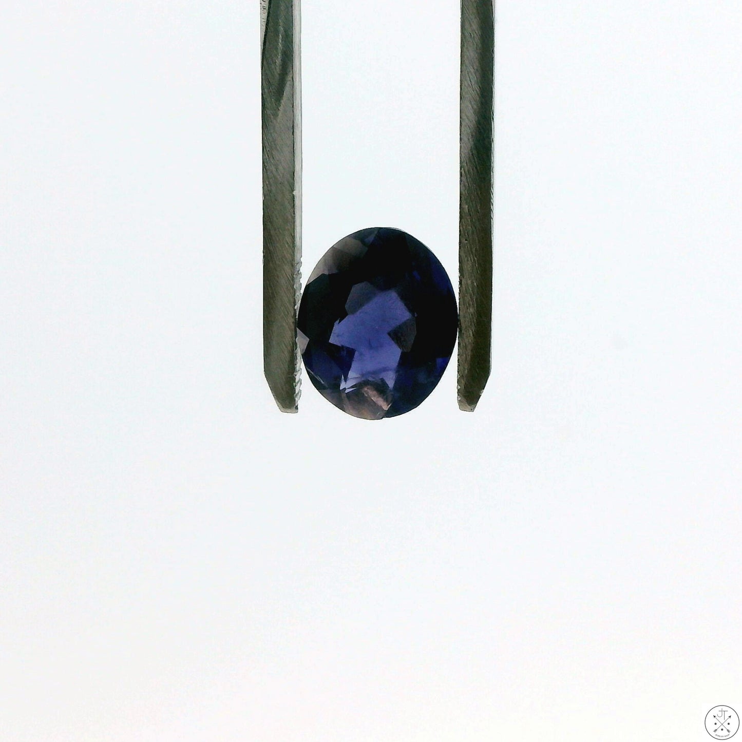 2.56 Carat Natural Iolite 11 x 9 mm Oval Cut Faceted Gemstone Loose