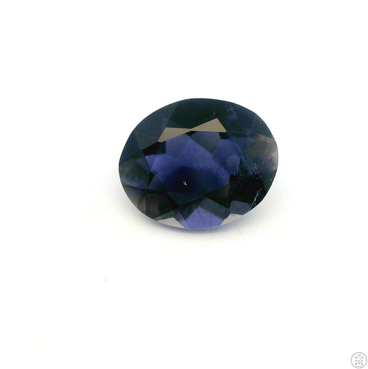 2.56 Carat Natural Iolite 11 x 9 mm Oval Cut Faceted Gemstone Loose