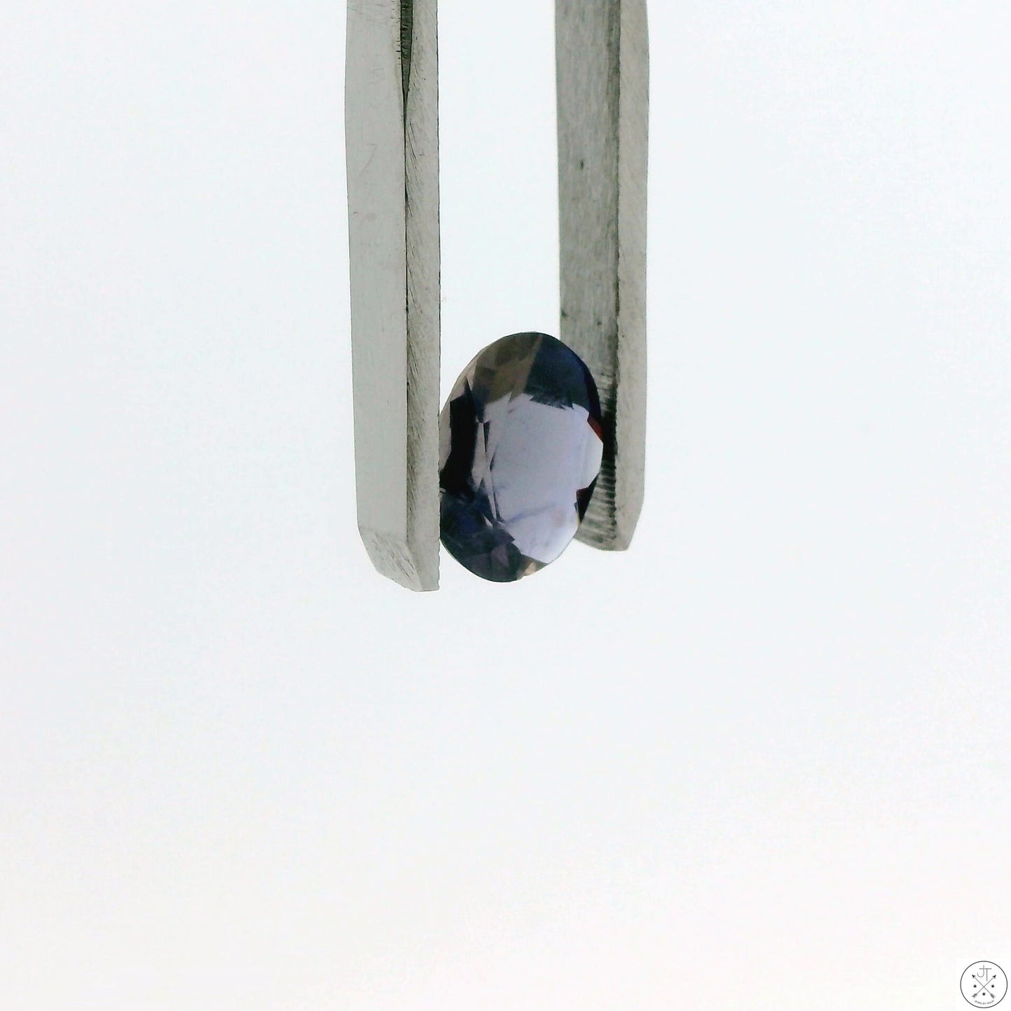 2.56 Carat Natural Iolite 11 x 9 mm Oval Cut Faceted Gemstone Loose