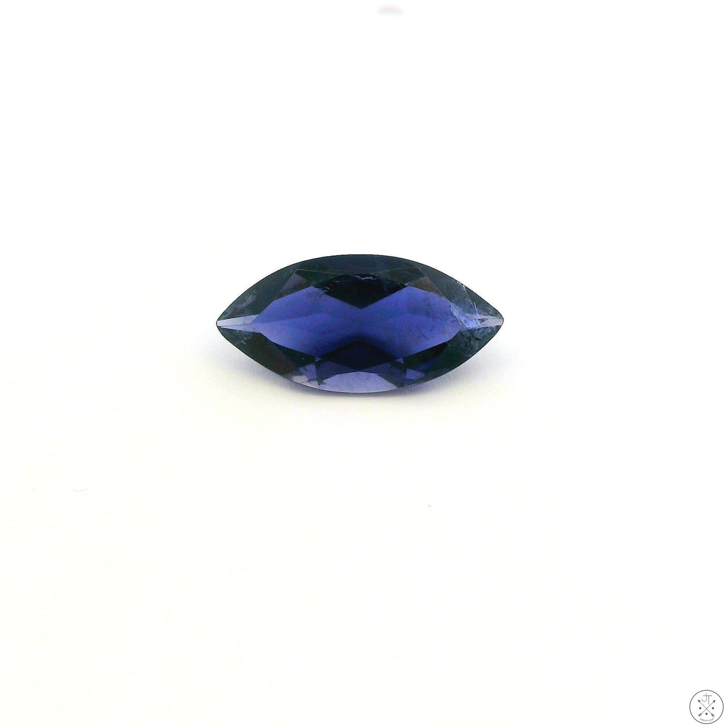 1.27 Carat Natural Iolite 12 x 6 mm Marquise Cut Faceted Gemstone Loose