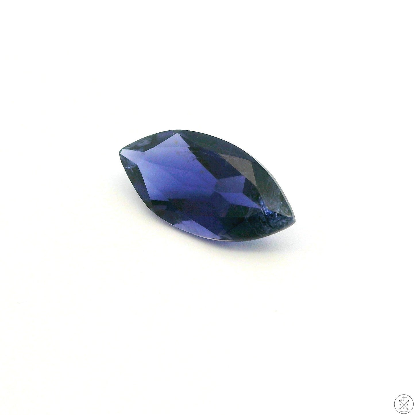 1.27 Carat Natural Iolite 12 x 6 mm Marquise Cut Faceted Gemstone Loose
