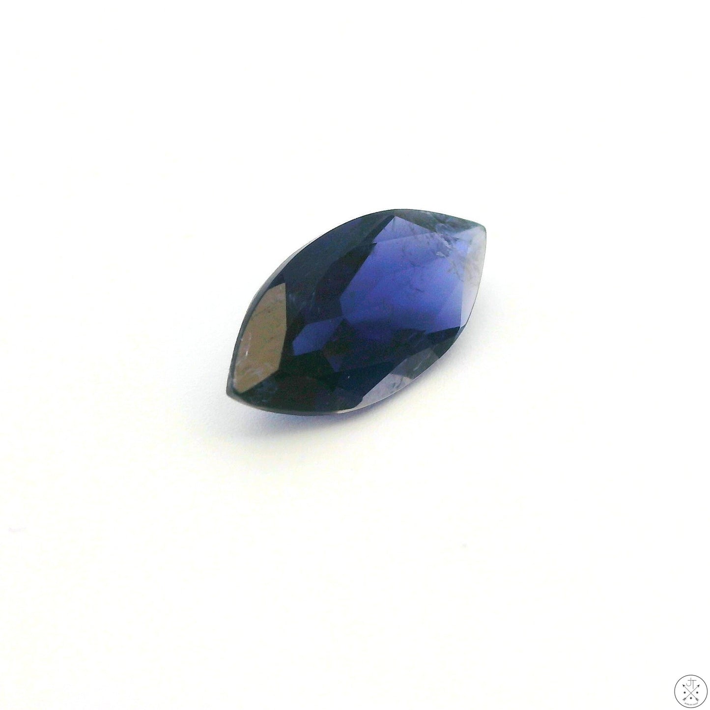 1.27 Carat Natural Iolite 12 x 6 mm Marquise Cut Faceted Gemstone Loose