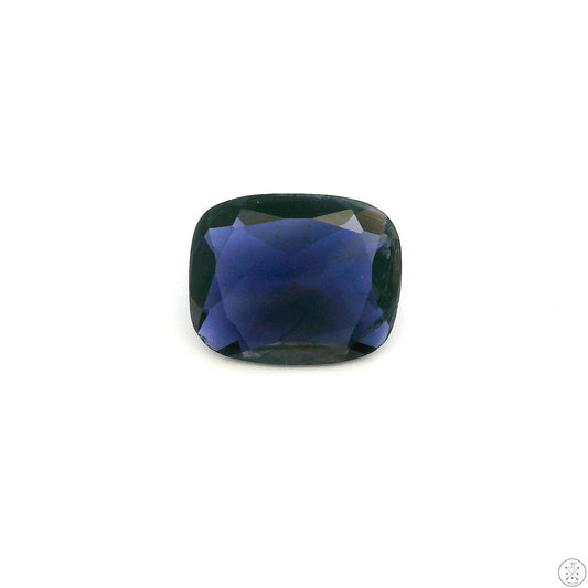 1.82 Carat Natural Iolite 10 x 8 mm Modified Rectangle Cut Faceted Gemstone Loose