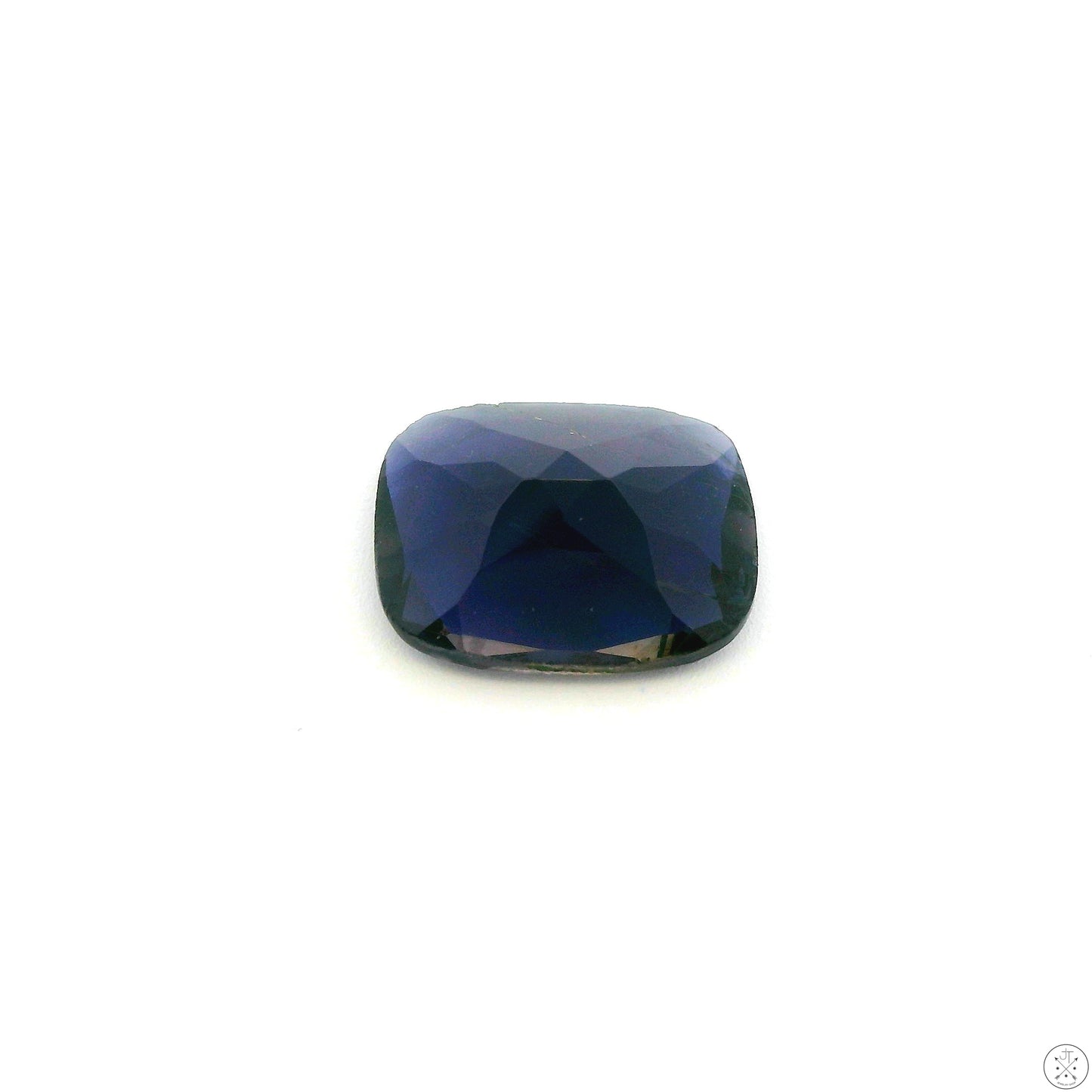 1.82 Carat Natural Iolite 10 x 8 mm Modified Rectangle Cut Faceted Gemstone Loose